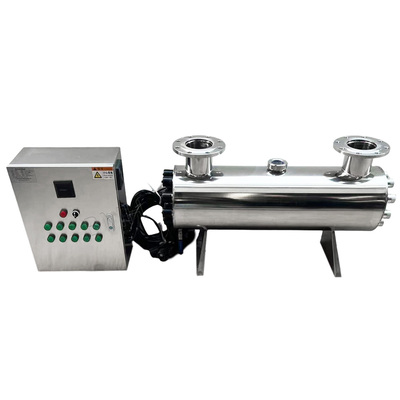 800W 过流式设备（φ273mm壁厚3mm法兰DN100不锈钢316L腔体