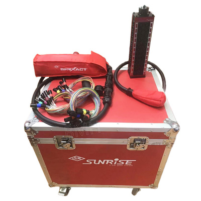 24路的流动接口箱 100米（红色航空箱+缆盒+散尾+主干缆，就是里面包括接线盒和缆车）