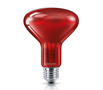 飞利浦PHILIPS R95 IR Red 100W 230V E27 红外线理疗仪光源
