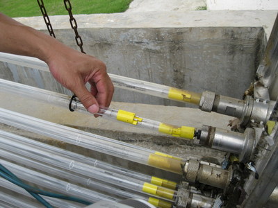 专业污水工程灯管替换