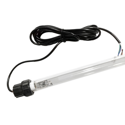 飞利浦杀菌灯防水套件30w(飞利浦tuv30w+3个不锈钢灯管夹+PVC石英玻璃防水套件30w-960mm)
