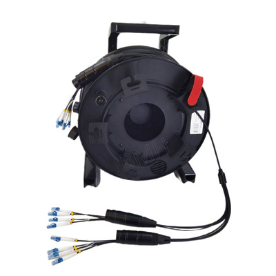 4芯多模带铠光纤跳线车